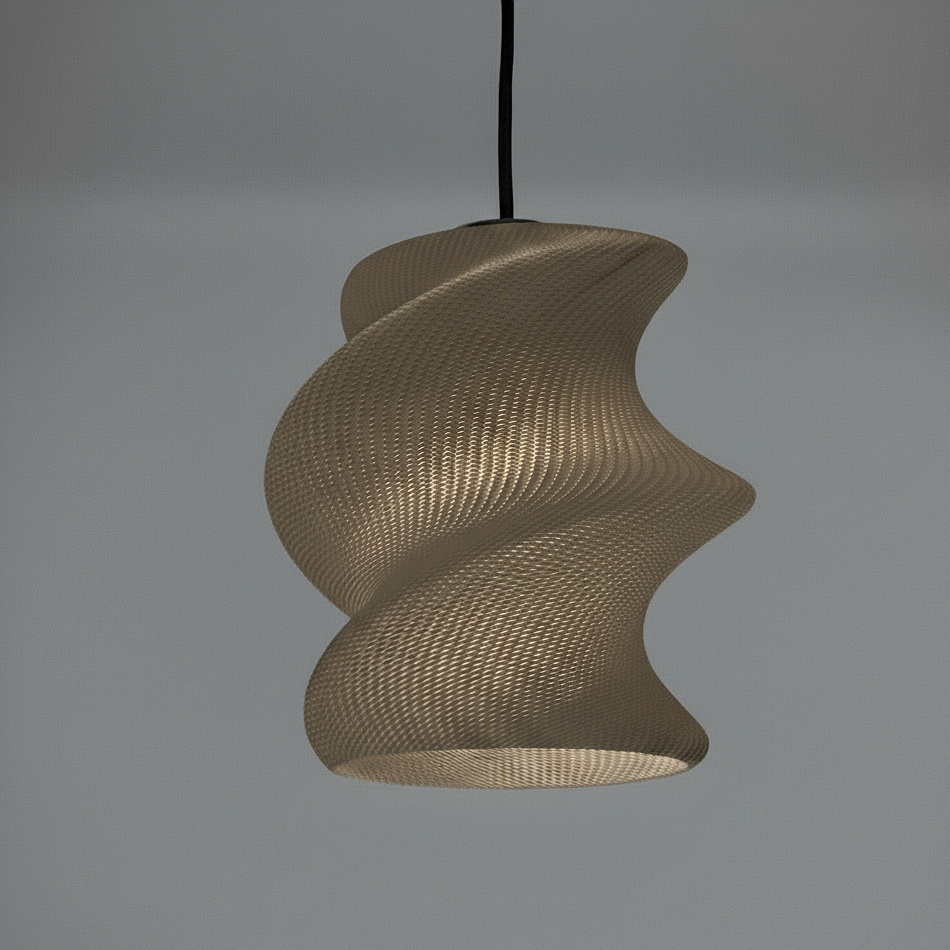 Hängelampe Victoria in Farbe Taupe