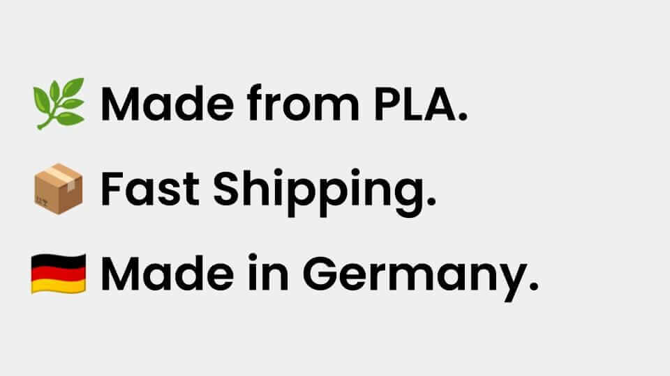 Vase Filo – Filigrane Design-Vase aus PLA für Trocken- & Frischblumen | Made in Germany - the-distinct.shop