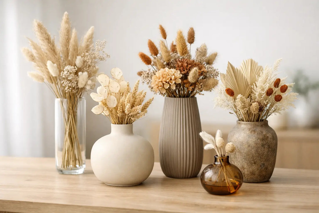 Welche Vase für Trockenblumen passt wirklich?