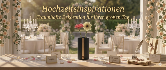 Hochzeitsdekoration - Design Deko Vasen