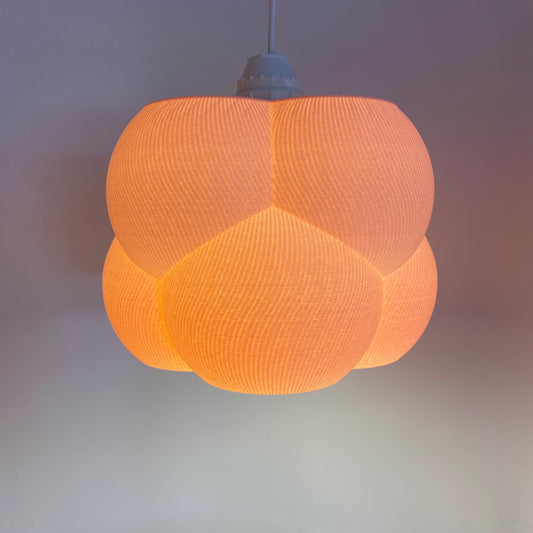 Hängelampe Cloud | Weiche organische Form | Nachhaltige Pendelleuchte | Skandinavische Wolkenlampe | 3D-gedrucktes Design | Boho & Modern - the-distinct.shop