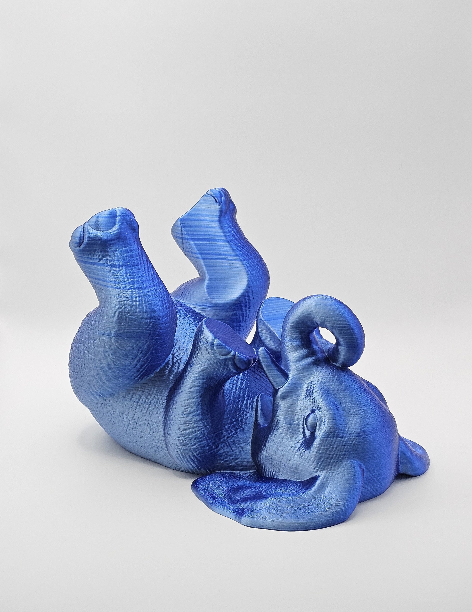 Elefant Weinflaschenhalter | 3D Druck | Lustige Tier Deko | Bar Zubehör | Geschenk für Weinliebhaber | Tischdekoration | Elefant Deko - the-distinct.shop