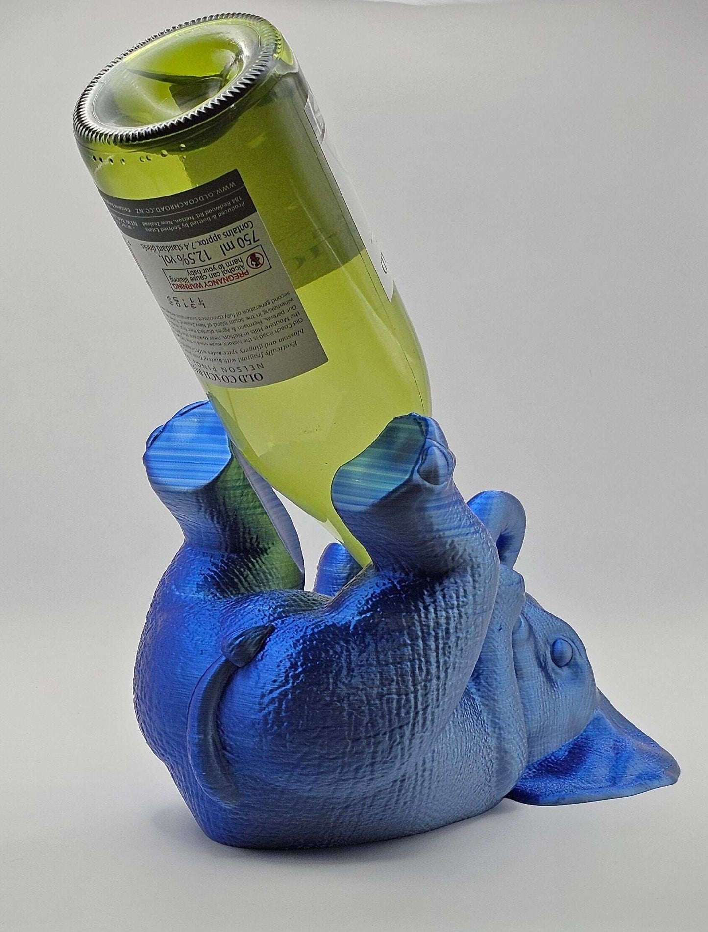 Elefant Weinflaschenhalter | 3D Druck | Lustige Tier Deko | Bar Zubehör | Geschenk für Weinliebhaber | Tischdekoration | Elefant Deko - the-distinct.shop