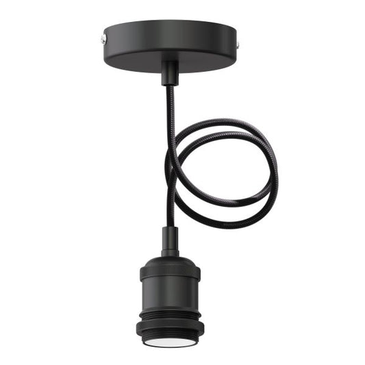 Lampen-Fassung mit Textilkabel