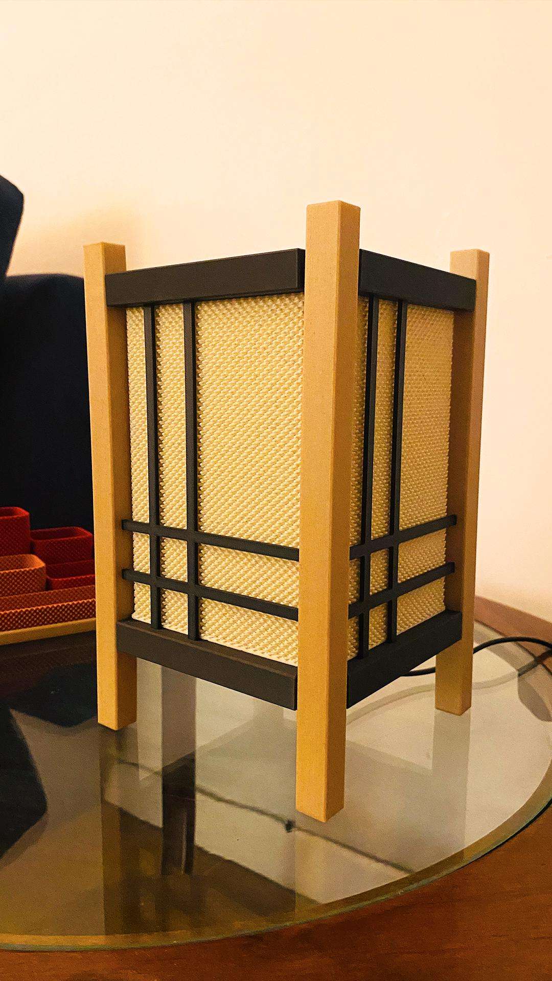 Haru Tischlampe | moderne Lampe | nachhaltig | Japanische Lampe | Stimmungslicht | Design Lampe | Wohnzimmer | Schlafzimmer | Geschenkidee - the-distinct.shop