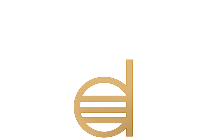 the-distinct.shop Logo gold
