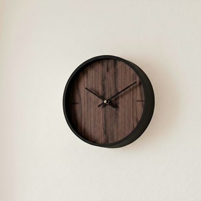 Wanduhr Chrona in Farbe Onyx