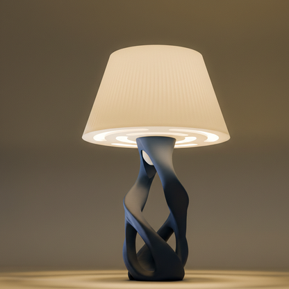 Tischlampe DNA in Farbe Ocean