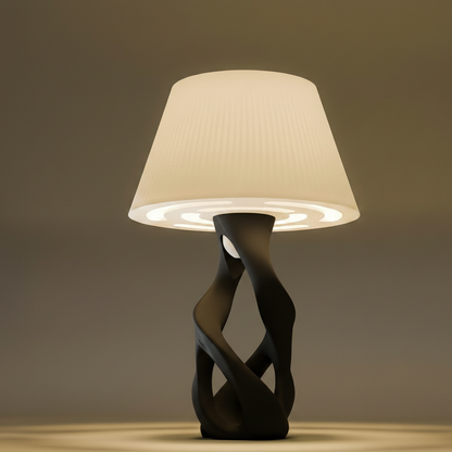 Tischlampe DNA in Farbe Onyx