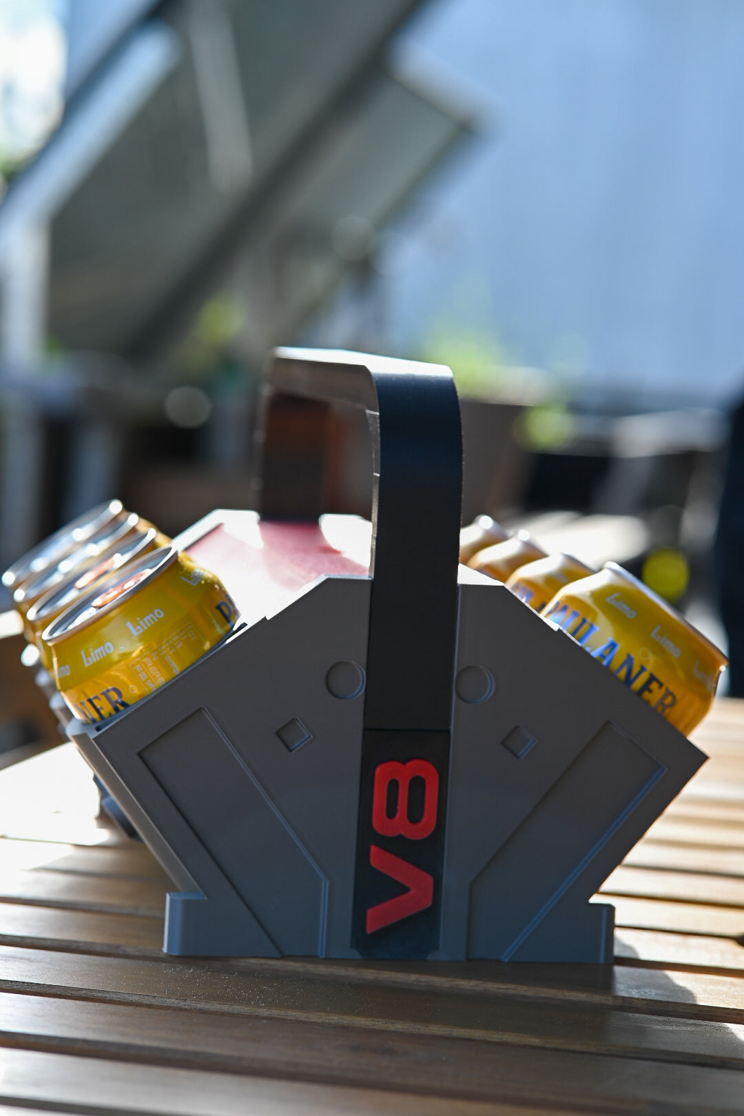 Dosenhalter V8 Getränkehalter Motorblock V8 von Distinct 3