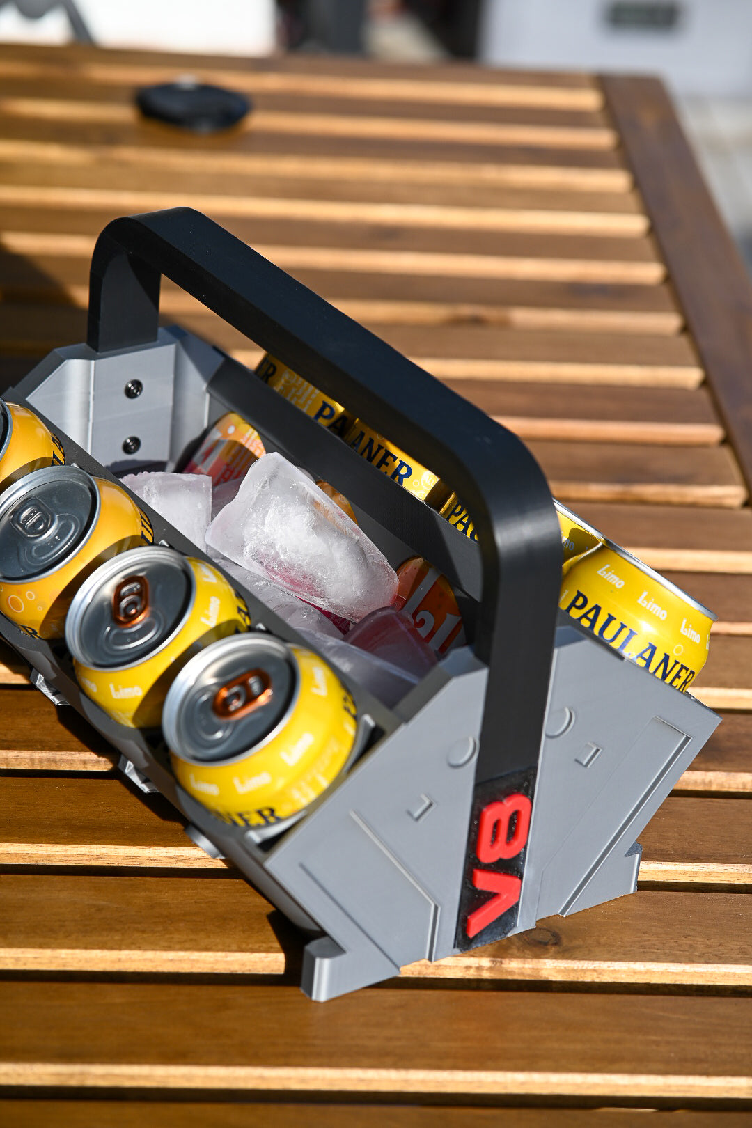 Dosenhalter V8 Getränkehalter Motorblock V8 von Distinct 2