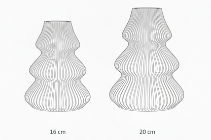 TannenZauber Designvase Weihnachtlich Winterlich von Distinct 3