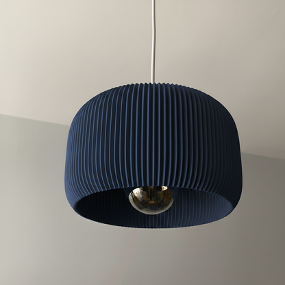 Hängelampe Lisboa in Farbe Navy