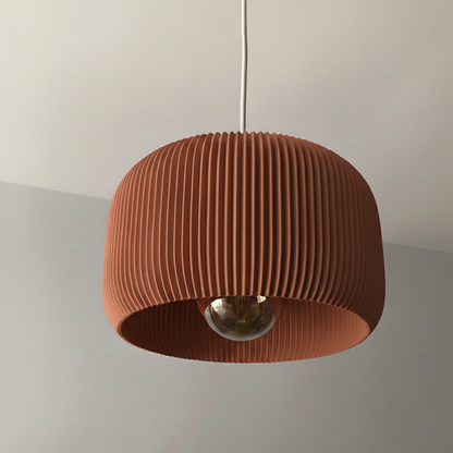 Hängelampe Lisboa in Farbe Terracotta