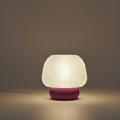 Tischlampe Mylo in Farbe Berry