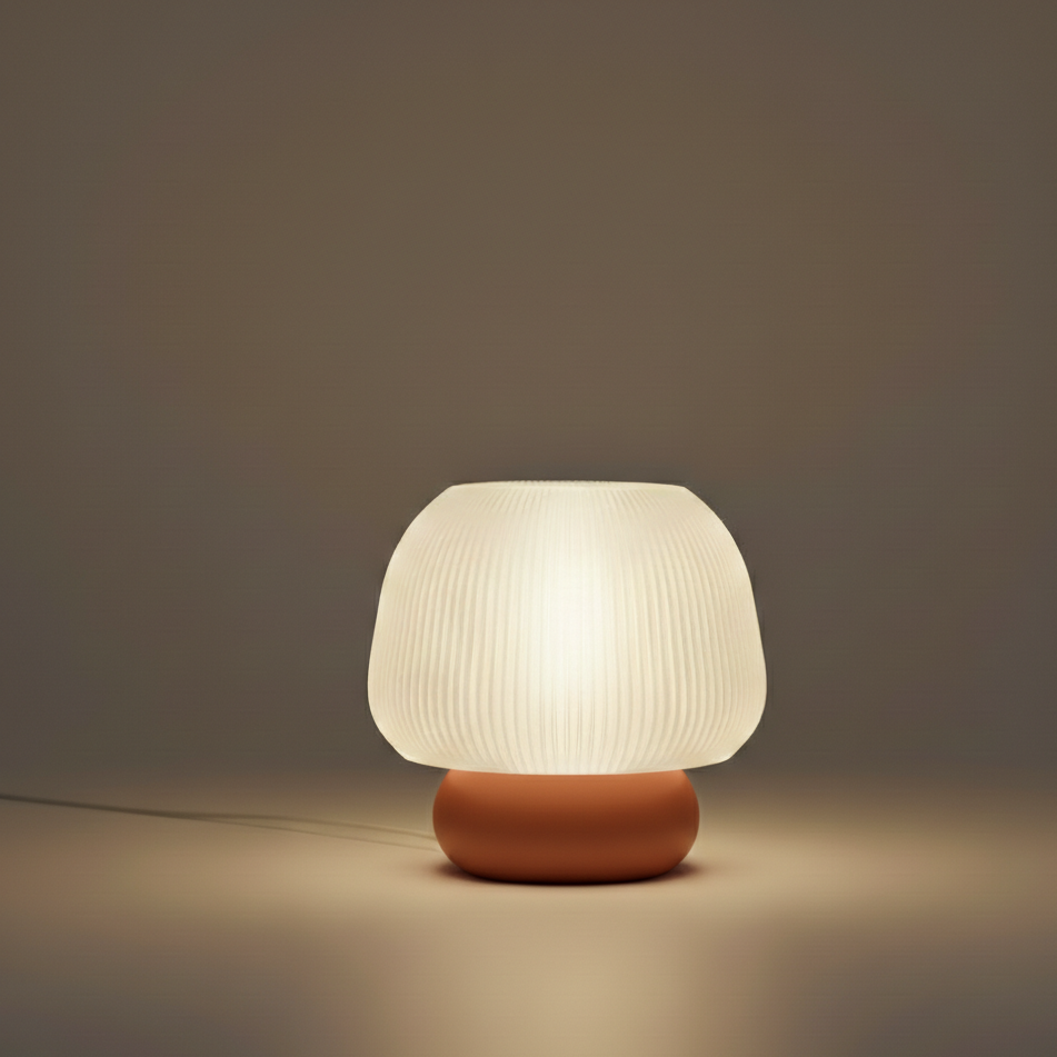 Tischlampe Mylo in Farbe Terracotta