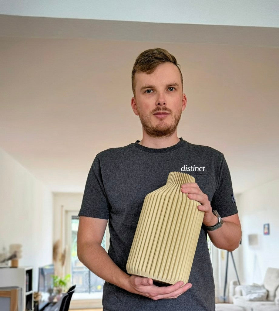 Nachhaltige Designvasen und Accessoires Gründer Fabian Rybinski