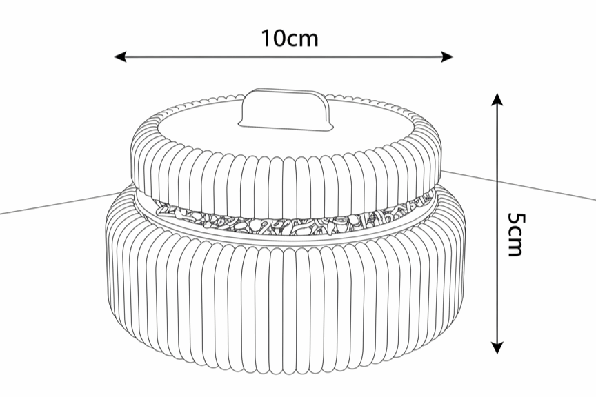 Größenübersicht Microgreens Anzucht Set