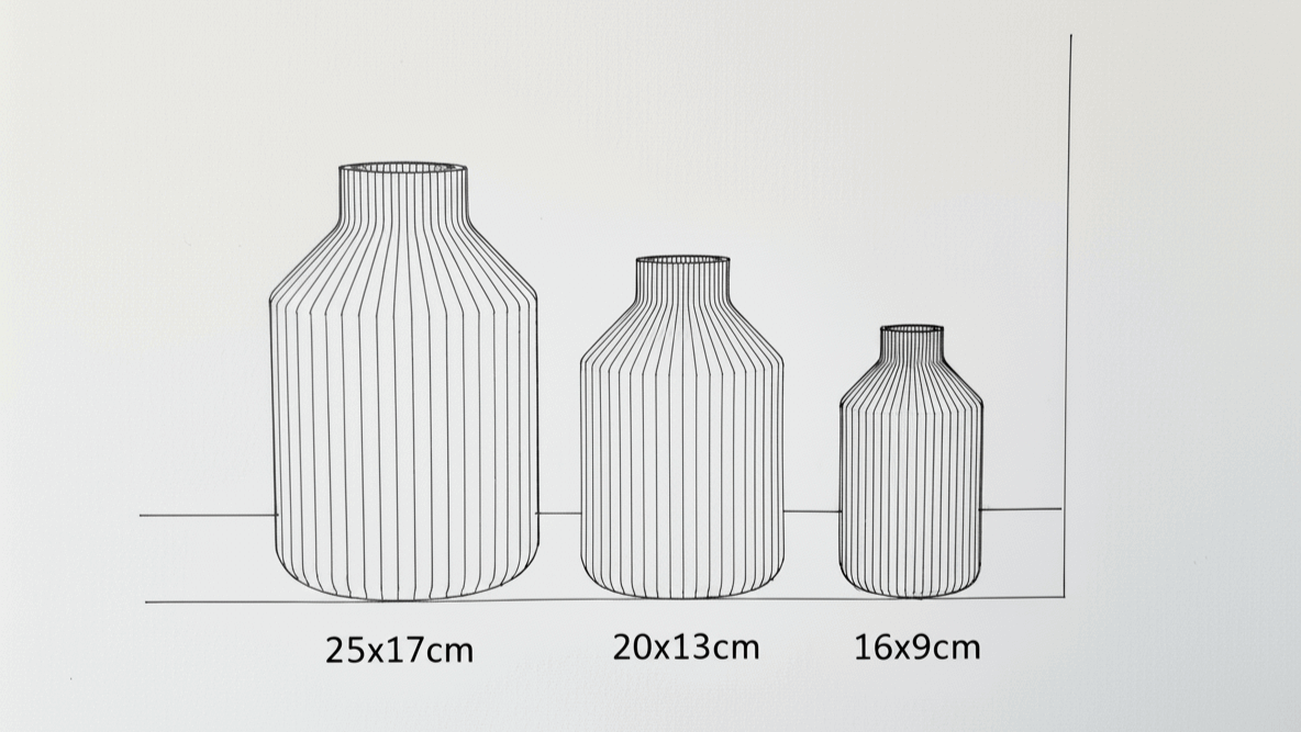 Vase Filo - Filigrane Design-Vase für dein zu Hause 3