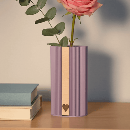 Personalisierte Dreiecksvase Treva