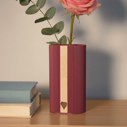 Personalisierte Dreiecksvase Treva