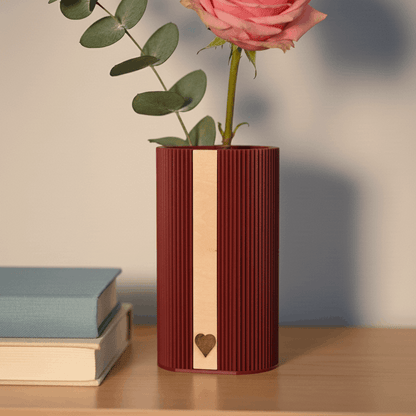 Personalisierte Dreiecksvase Treva