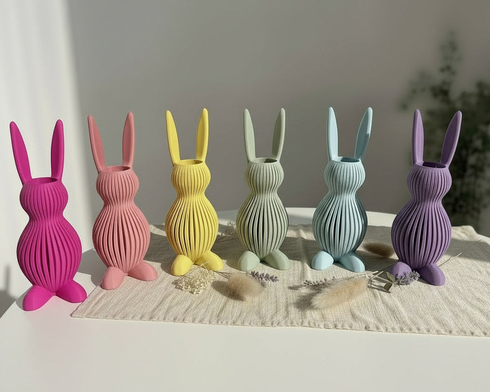 Vase Hase in Special Edition Farben