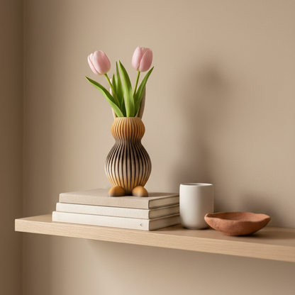 Vase Hase auf Regal