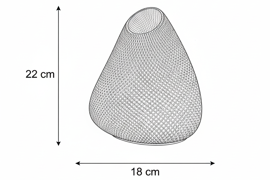 Victor Design Tischlampe Weihnachtlich Winterlich von Distinct 6