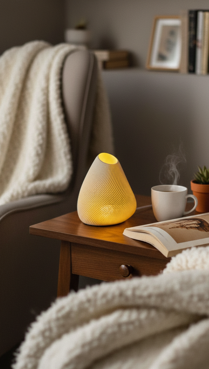 Victor Design Tischlampe Weihnachtlich Winterlich von Distinct