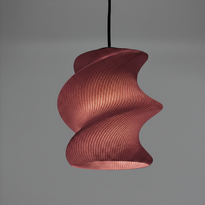Hängelampe Victoria in Farbe Berry
