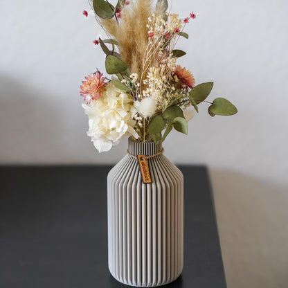 Vase Filo – Filigrane Design-Vase aus PLA für Trocken- & Frischblumen | Made in Germany - the-distinct.shop